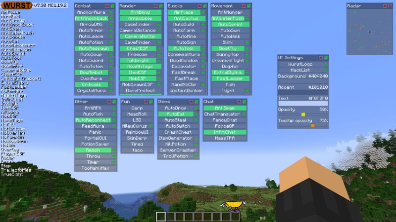 Clickgui Wurst Wiki - Stunning Full HD Colorful Images | Free Download