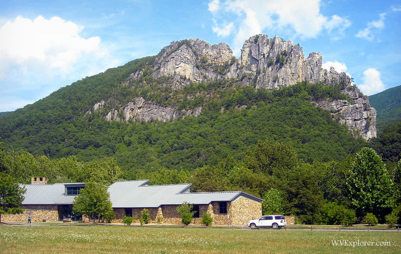 Seneca Rocks Visitor Center, Seneca Rocks, WV, Pendleton County, Potomac Branches Region