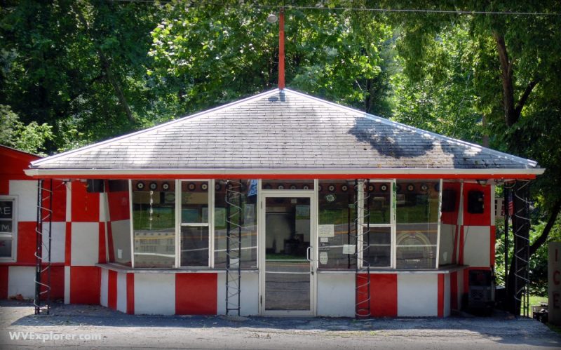 Drive-In near Mallory, West Virginia, Logan County, Hatfield & McCoy Region