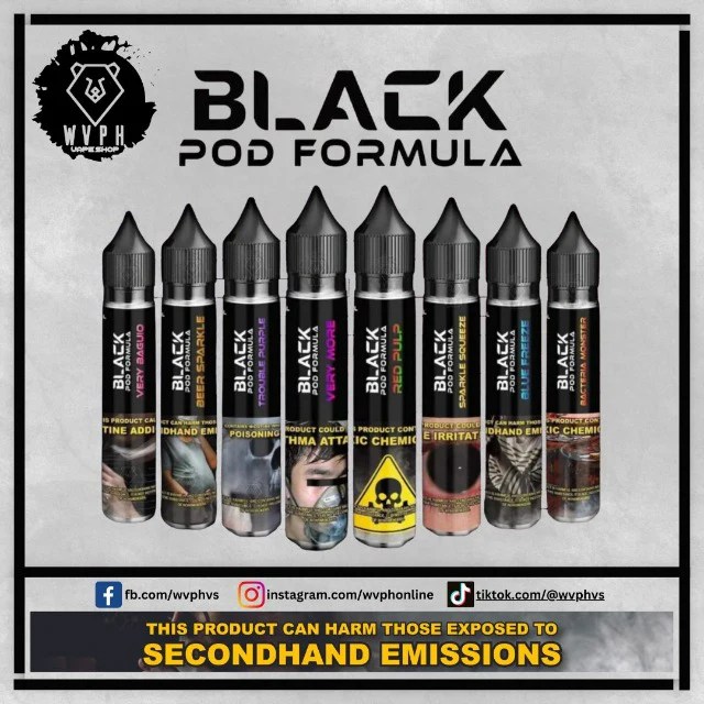 Black Elite Pod Formula Wvph Vs