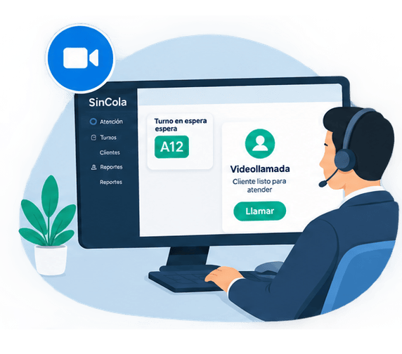 Atención al cliente por Videollamada
