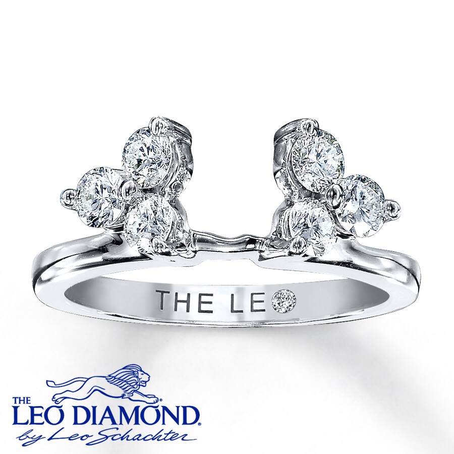 Engagement ring enhancer or plain wedding band?
