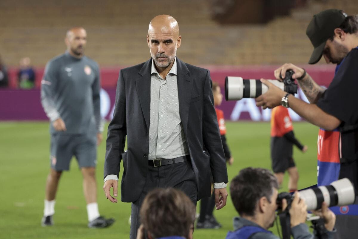 Guardiola has ‘nothing to say’ on Spanish referees after late penalty gifts Monaco draw Guardiola has ‘nothing to say’ on Spanish referees after late penalty gifts Monaco draw