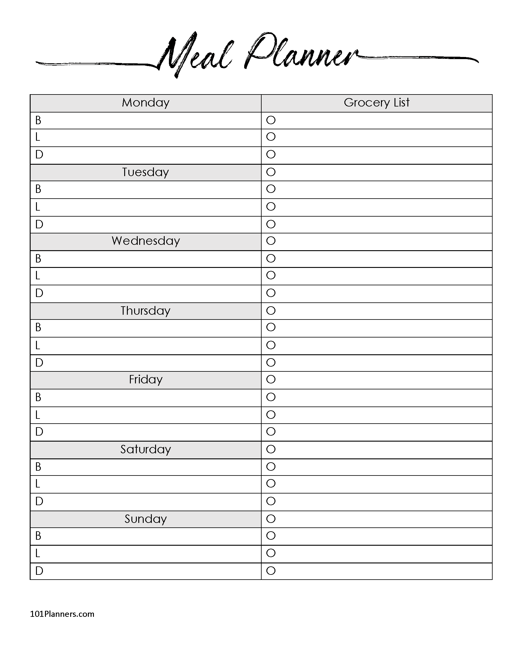 Daily To Do List Template For Word