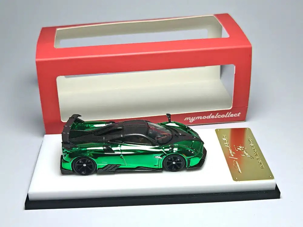 Pagani Huayra Imola Green Chrome / Carbon