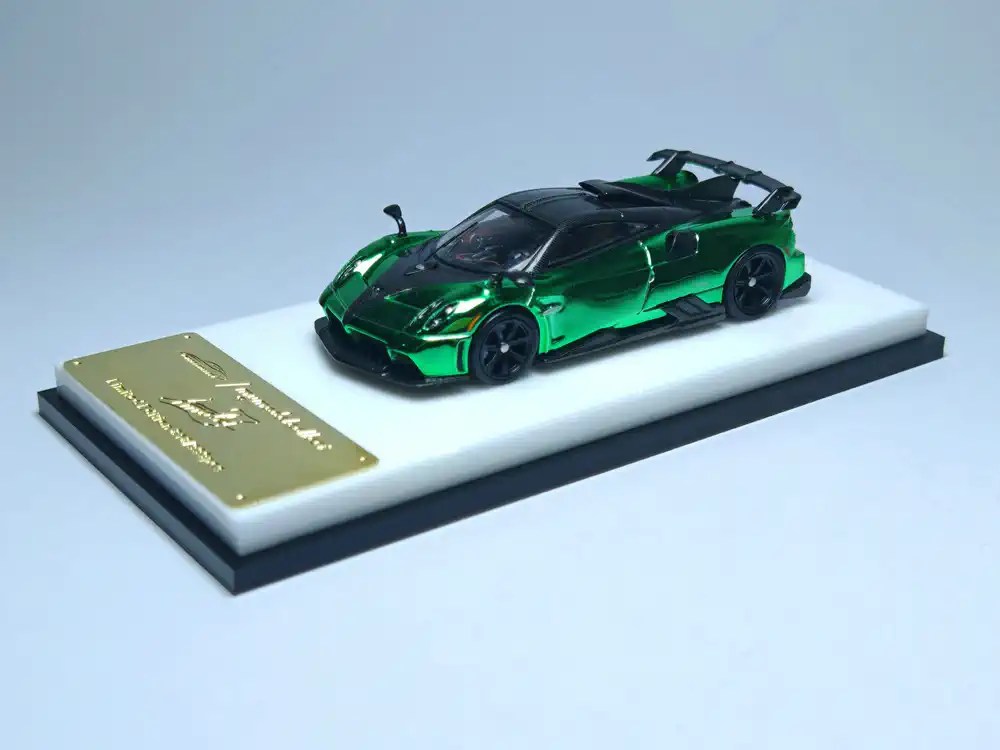 Pagani Huayra Imola Green Chrome / Carbon