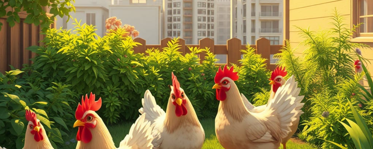Banner for Chicken Posts Spring Edition