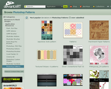 Photoshop Pattern Deviantart Recursos para diseños modulares. – Adesign Perú