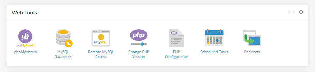 MySQL database tools