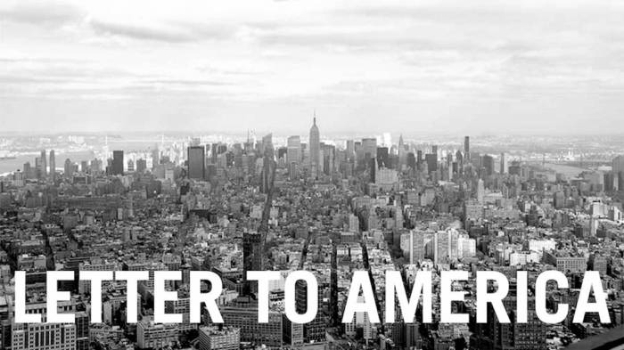 A letter to america read
