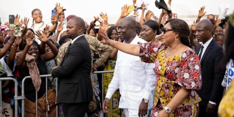 RDC-Société : La première dame de la RDC communie avec les femmes de l’UDPS