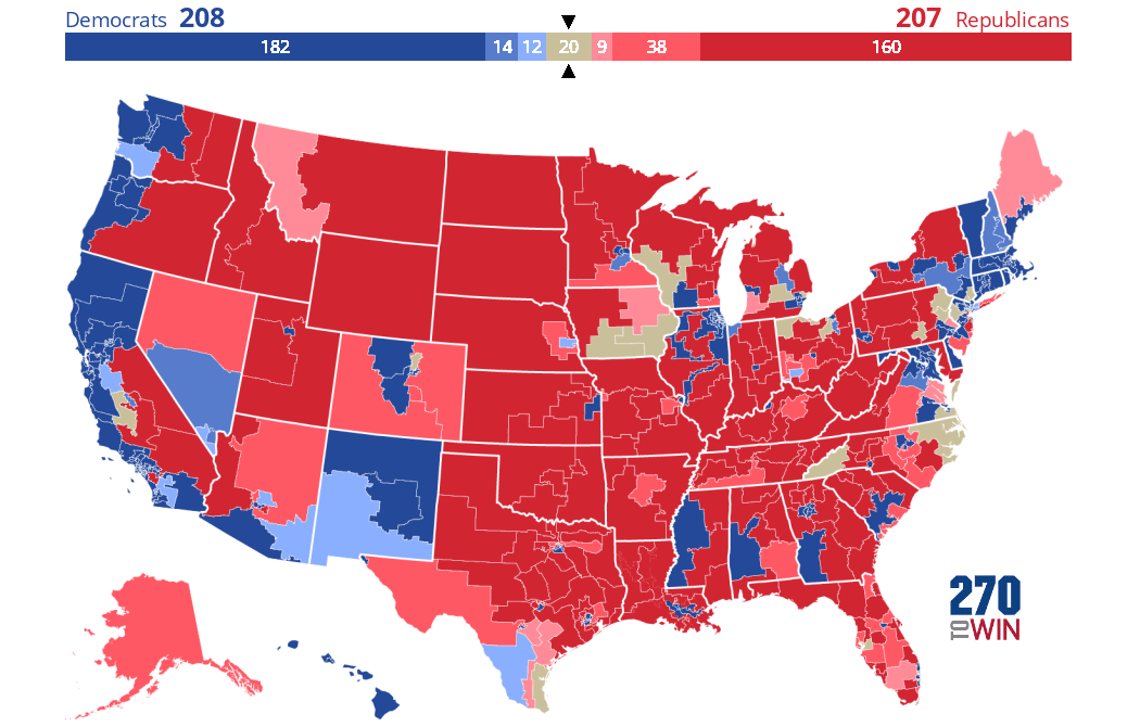 2026 House Election Forecast Maps 270toWin AvoO2Aq 