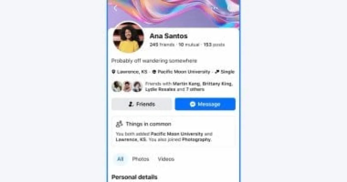 ميتا توضح: تحديث فيسبوك الجديد الذي يغير شكل الملفات الشخصية يصل تدريجياً