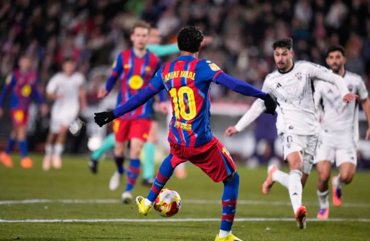 برشلونة يقصي ألباسيتي ويبلغ نهائي كأس الملك