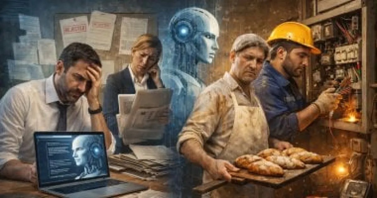 الذكاء الاصطناعي يجبر كتّاباً وصحفيين على التحول لمهن يدوية: قصص من الواقع الذكاء الاصطناعي يجبر كتّاباً وصحفيين على التحول لمهن يدوية: قصص من الواقع