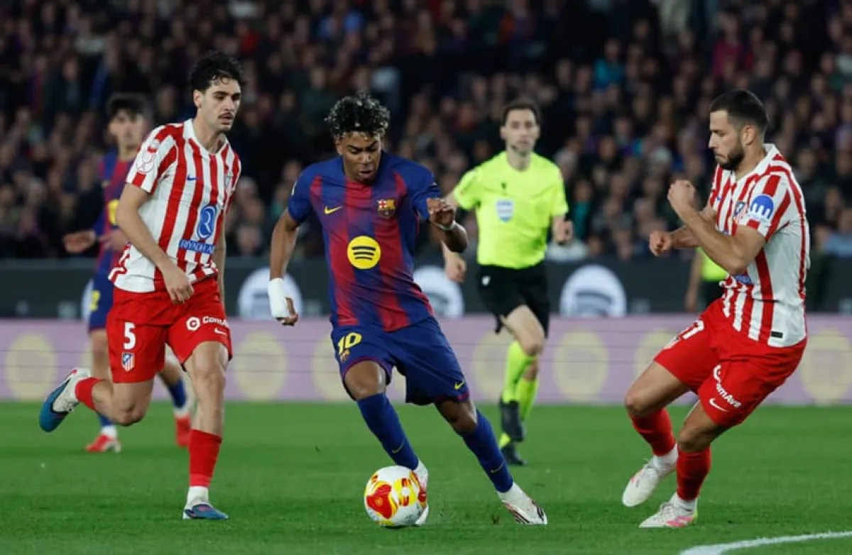 برشلونة يودع كأس ملك إسبانيا على يد أتلتيكو مدريد برشلونة يودع كأس ملك إسبانيا على يد أتلتيكو مدريد