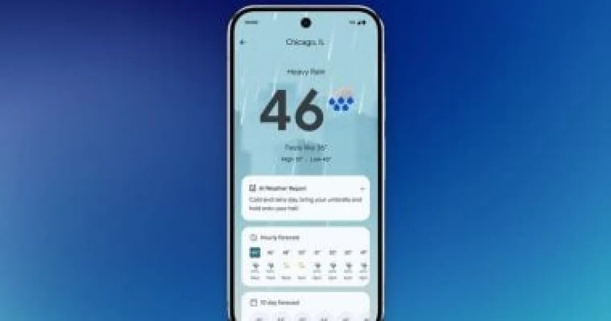 تحديث Pixel Weather يمنح واجهة هواتف جوجل مظهرًا عصريًا وألوانًا زاهية