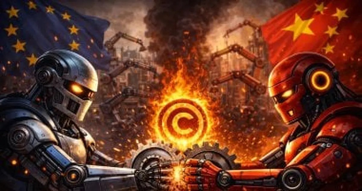 نزاع قضائي أوروبي صيني: اتهامات بانتهاك حقوق برمجيات الروبوتات
