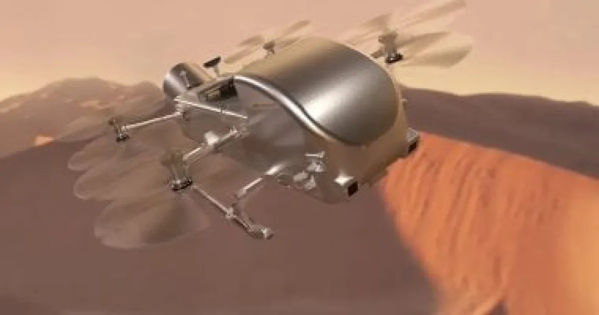 مهمة دراجون فلاي: ناسا تبني طائرة نووية لاستكشاف قمر تيتان في 2028