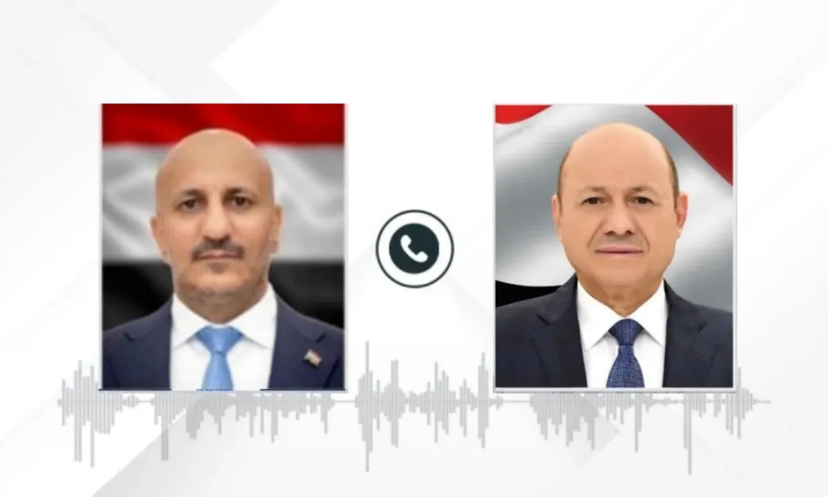 رئيس مجلس القيادة الرئاسي يشدد على ضرورة إجراء محاكمة مستعجلة للمتورطين في جريمة اغتيال قائد الفرقة الأولى مقاومة وطنية رئيس مجلس القيادة الرئاسي يشدد على ضرورة إجراء محاكمة مستعجلة للمتورطين في جريمة اغتيال قائد الفرقة الأولى مقاومة وطنية