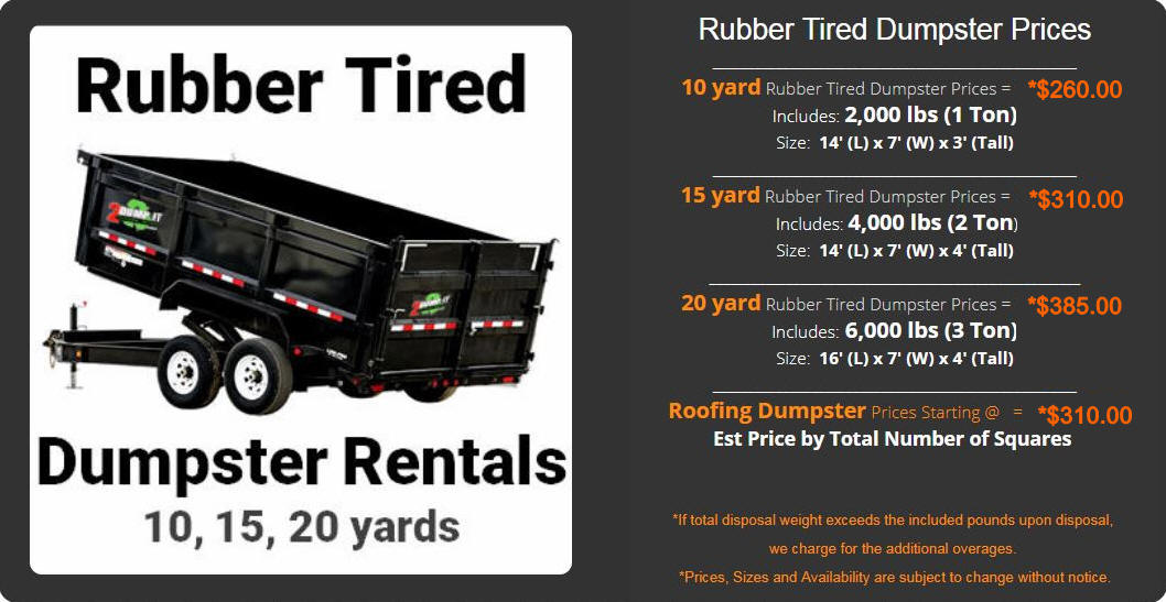 St louis dumpster rental prices