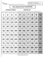 rounding whole numbers worksheets
