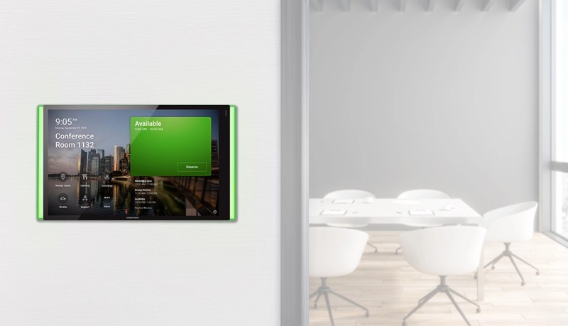 Crestron vergaderruimte reserveren
