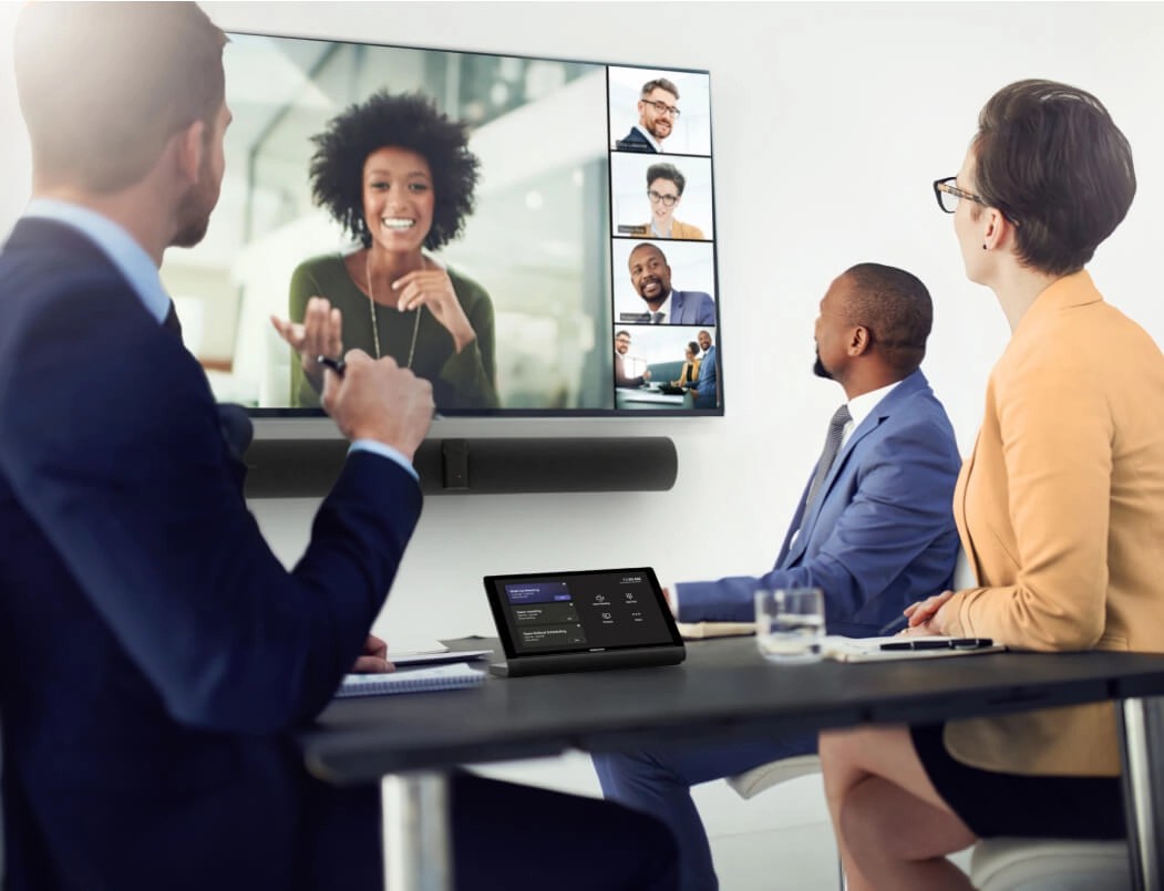 ontvangstruimtes inrichting videovergaderen