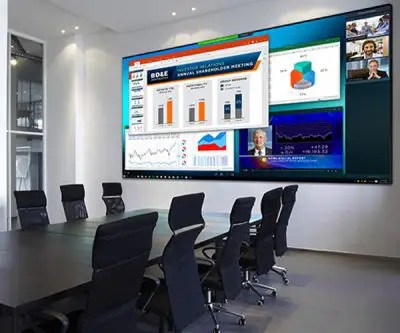 LED wall binnen
