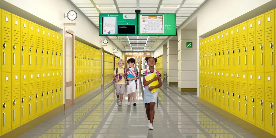 Narrowcasting oplossingen voor school