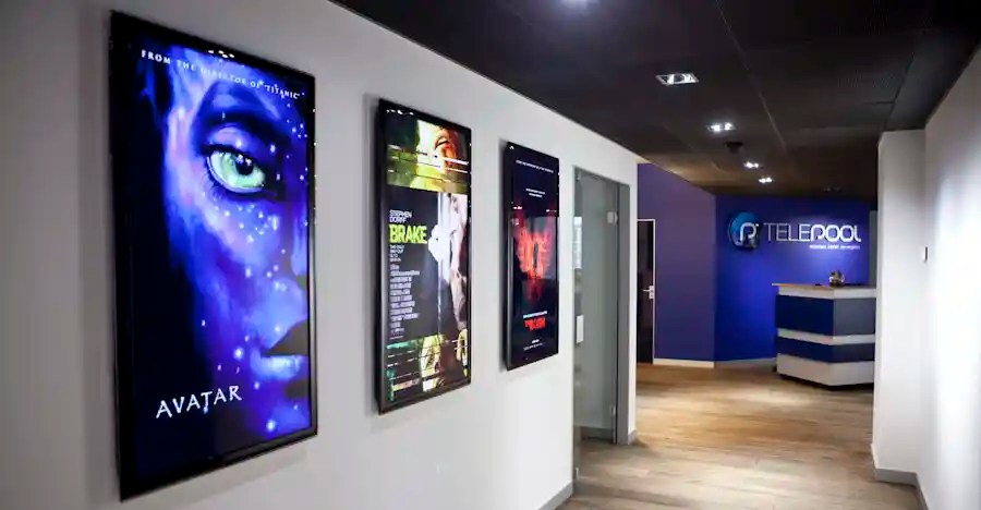 narrowcasting player voor binnen narrowcasting