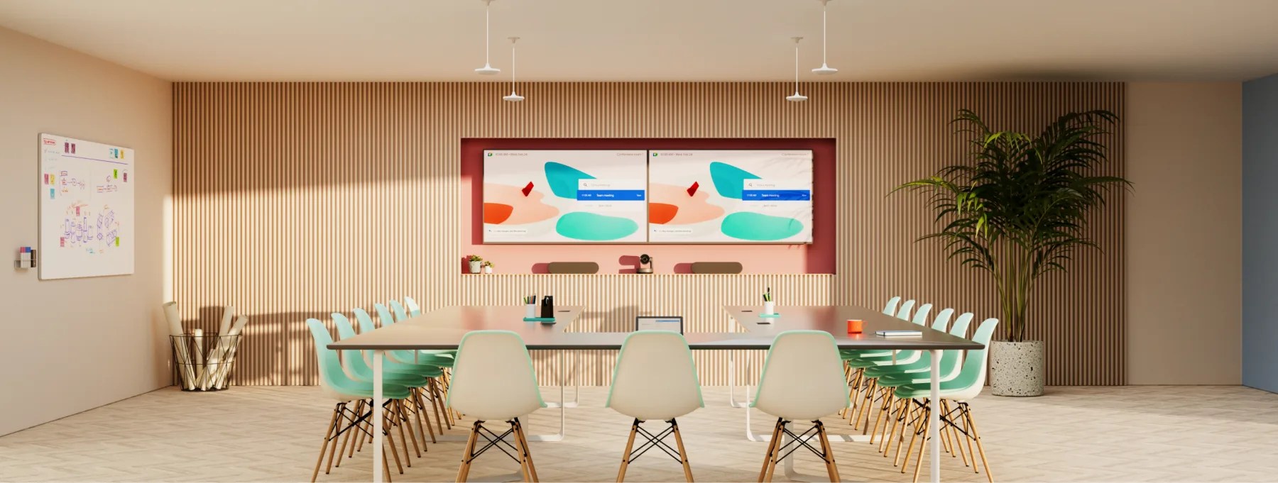 Google meet rooms oplossing