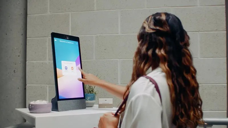 digilate kiosk als receptionist