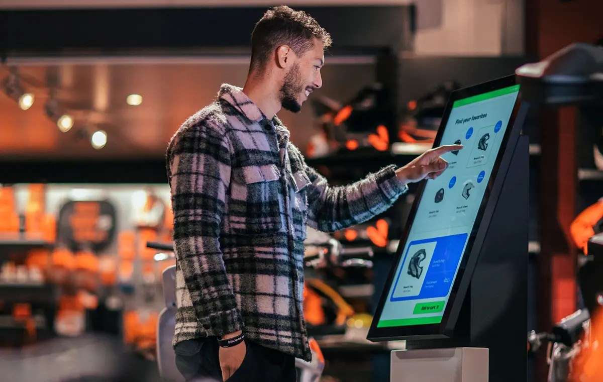 digilate kiosk met interactieve functie