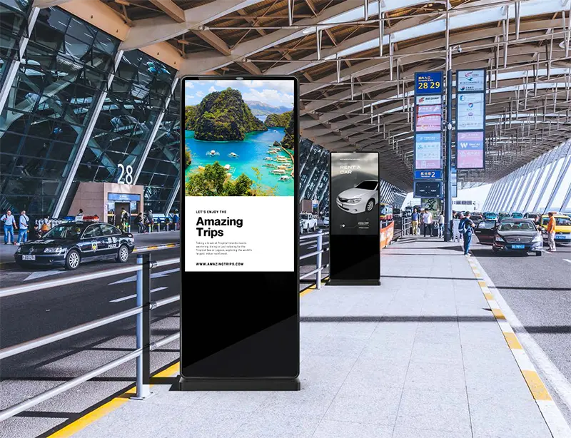 narrowcasting kiosk