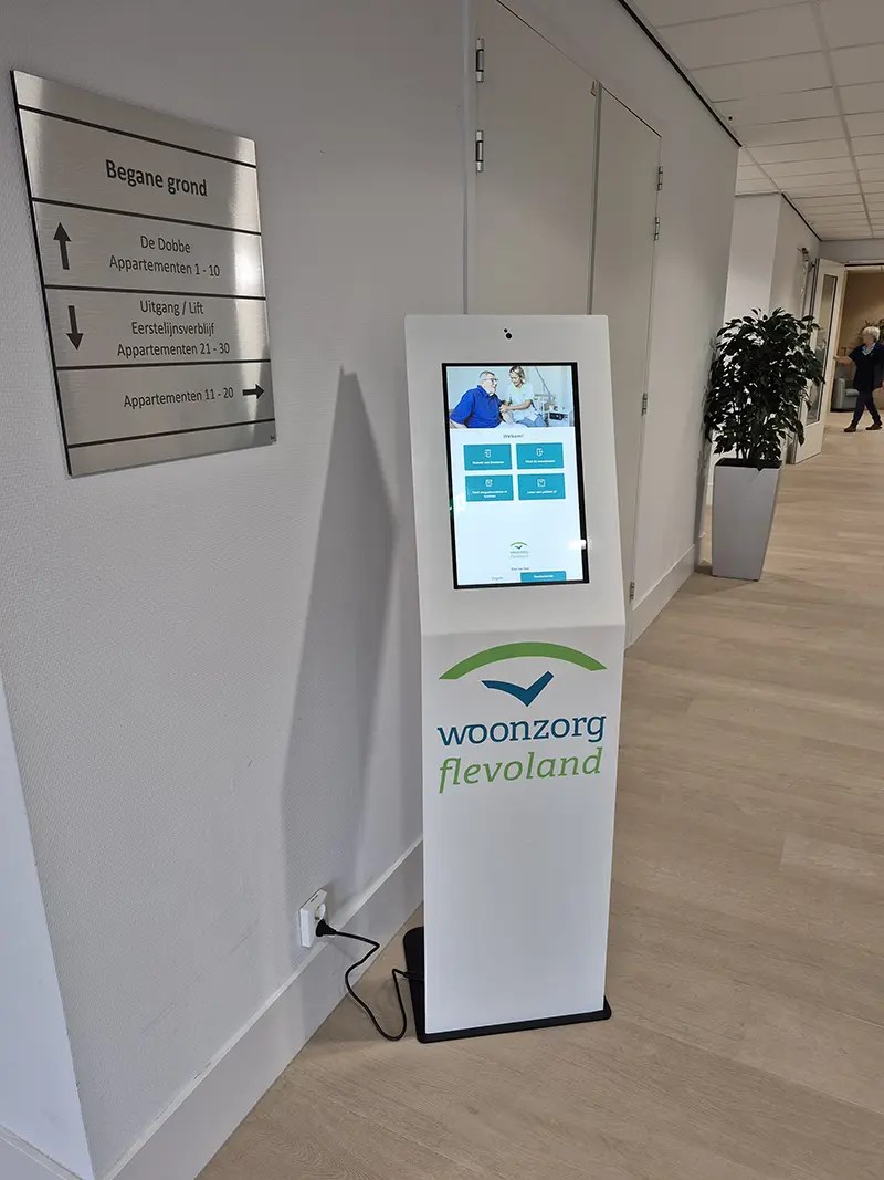 Receptie met Nedap Ons klantcase voor Woonzorg Flevoland
