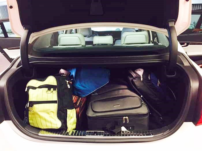 Kia K900 Trunk Space 2 Wired 2 Tired