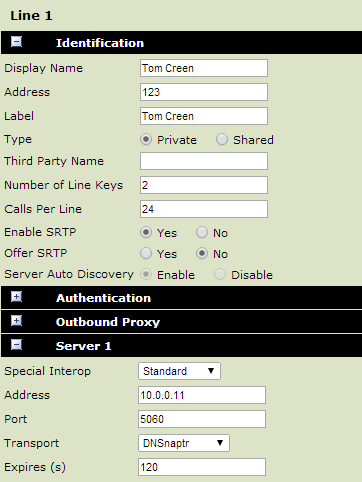 The teams presence state for the account can manually be set directly. Manually Setup A Polycom Soundpoint For 3cx