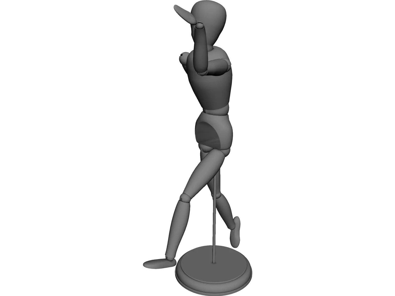 Mannequin Free 3d Model 3d Cad Browser