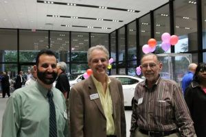 Coral Springs Chamber Ribbon Cutting with Ron Renzy and Larry Johnson.