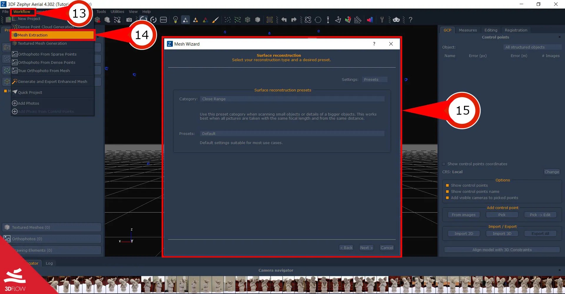 Tutorial Convert Photos In 3d Models With 3df Zephyr