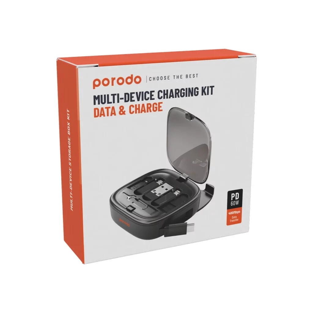 Porodo Multi-Device Charging Kit Data & Charge - Image 2