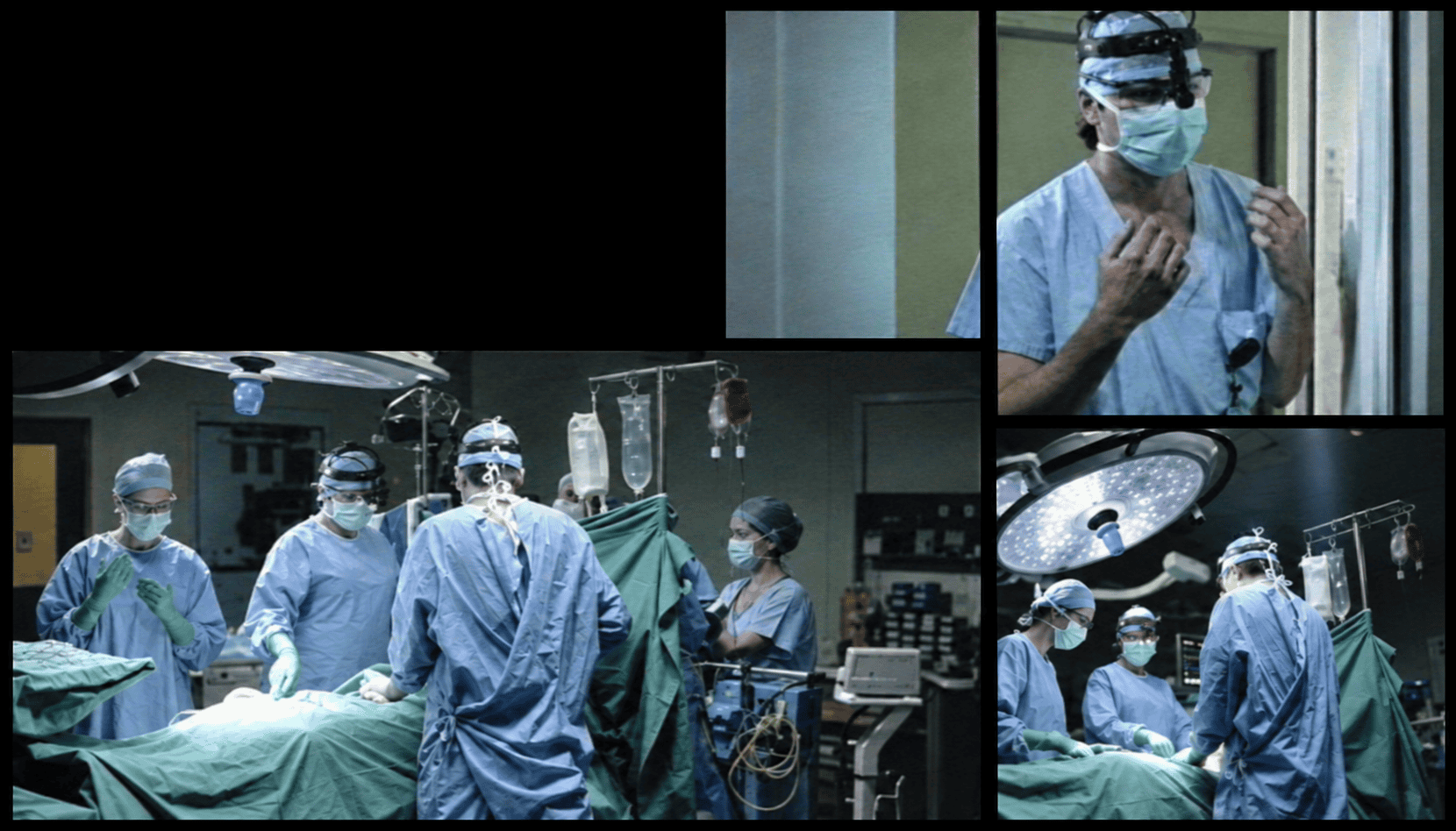 Operating Room Collage