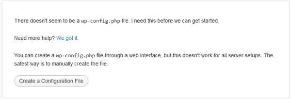 instalare wordpress primul pas