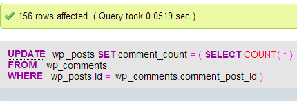 wp update comment_count