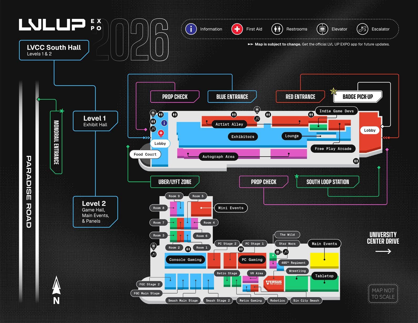 Las Vegas LVL Up Expo April 24TH 26TH 2026 Halo Costume And Prop Map Jpg 375691.