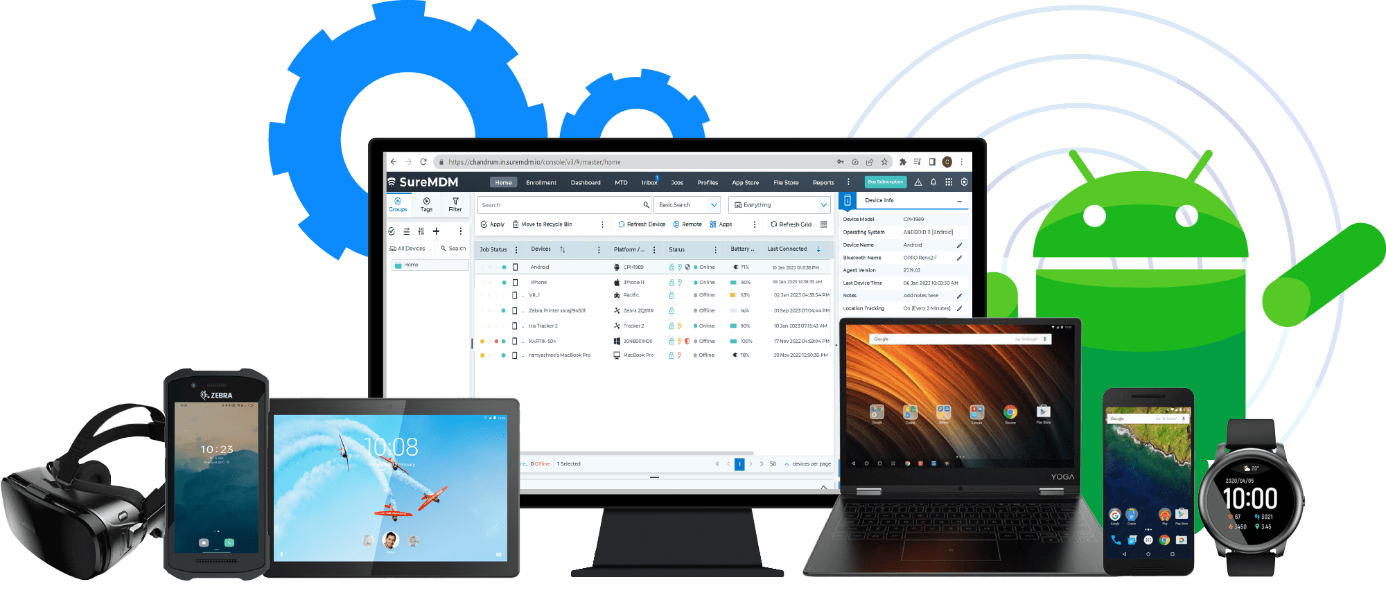 What is android device management?