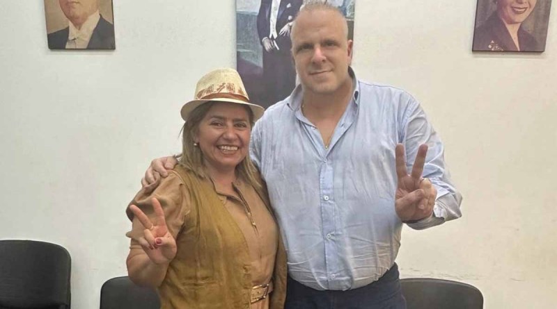 Marcelo Puella y Clara Vega