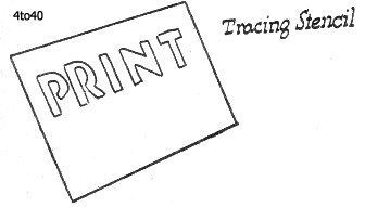 making a stencil kids portal for parents