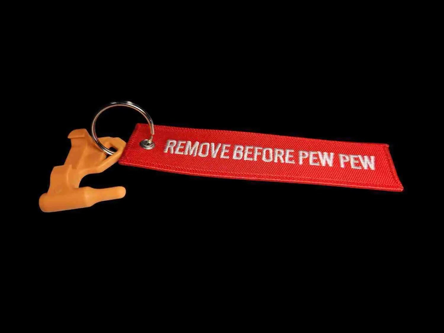 Chamber Flag - Remove Before Pew in Red